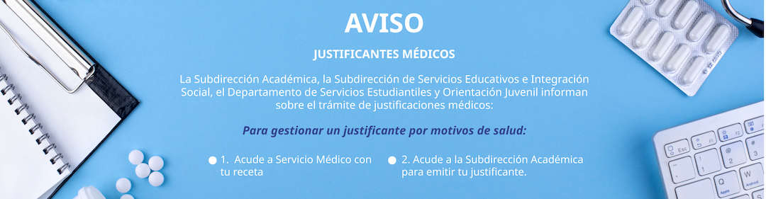 Trámite de Justificantes Médicos para alumnos de ESIA Ticomán